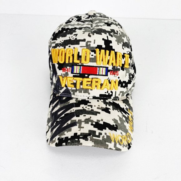 August Sportswear Inc. World War II Veteran Hat - Picture 1 of 8